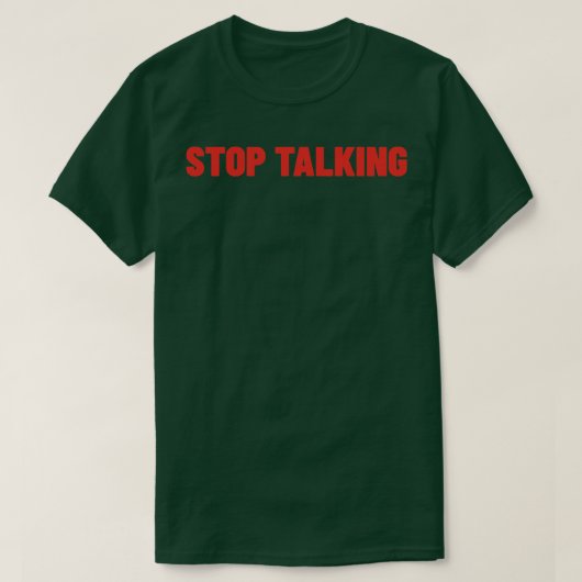 Stop met grappige sarcastische NSFW onbeleefd onge T-shirt (Design voorkant)