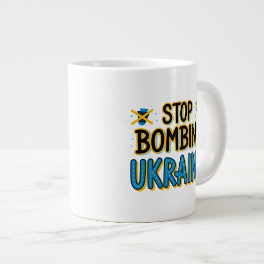 Stop met het bombarderen van de Mok Jumbo (Voorkant rechts)