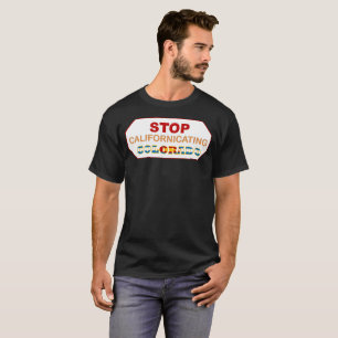 Stop met het Californische Colorado T-Shirt