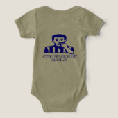 Stop met het dragen van Baby-outfit (Design achterkant)