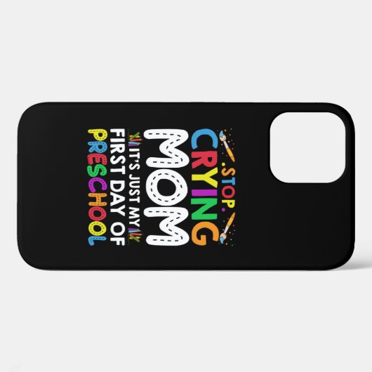 Stop met het drogen van mama... Case-Mate iPhone case (Achterkant (horizontaal))