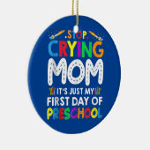 Stop met het drogen van mama Het is gewoon mijn ee Keramisch Ornament (Rechts)