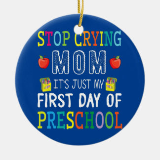 Stop met het drogen van mama Het is gewoon mijn ee Keramisch Ornament