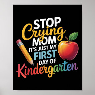 Stop met het drogen van mama Het is nog maar mijn Poster