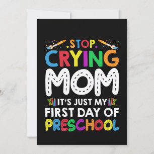 Stop met het drogen van mama... kaart