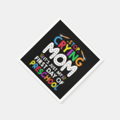 Stop met het drogen van mama... servet (Hoek)