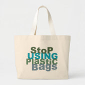 Stop met het gebruik van plastic tassen (Voorkant)