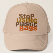 Stop met het gebruik van plastic zakjes Pet (Voorkant)