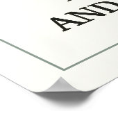 STOP MET HET LATEN VAN MENSEN DIE ZO KLEIN VOOR U  POSTER (Hoek)