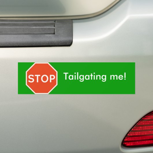 Stop met het maken van mijn Bumpersticker (Op auto)