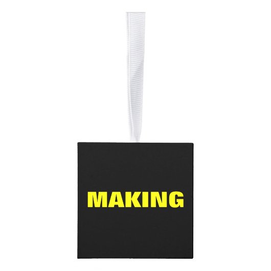 Stop met het maken van stoutmoedige mensen beroemd decoratie (Rechts)