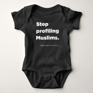 Stop met het profileren van moslims, Baby uit éé Romper