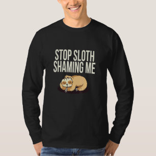 Stop met het schamen van mij Dierlijke Humor Pet 5 T-shirt