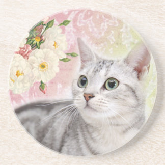 Stop met het smokkelen van de Rozen Zandsteen Onderzetter