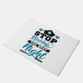 Stop met het staren van de beste Nachtdienst Verpl Deurmat (Schuin)