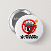 Stop met het stoten van de Unie Ronde Button 5,7 Cm (Voorkant /achterkant)