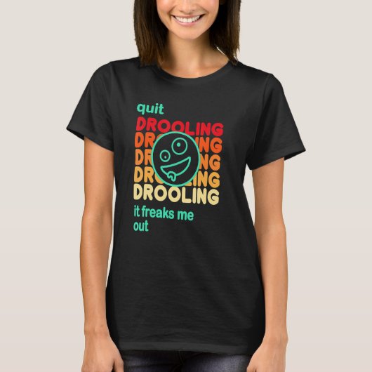 Stop met het te laten vallen. t-shirt (Voorkant)