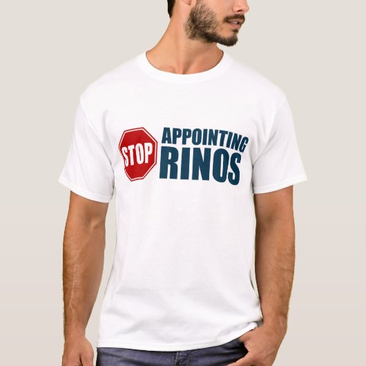 Stop met het toewijzen van RINO's T-shirt (Voorkant)