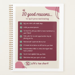 Stop met het uitstellen van de dagelijkse planner