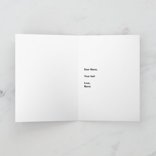 Stop met het uitwerken van grappig Wenskaart Kaart (Binnen)