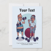 Stop met het uitwerken van grappige platte Kaart (Voorkant)