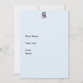 Stop met het uitwerken van grappige platte Kaart (Achterkant)