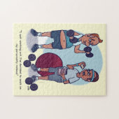 Stop met het uitwerken van grappige puzzel legpuzzel (Horizontaal)