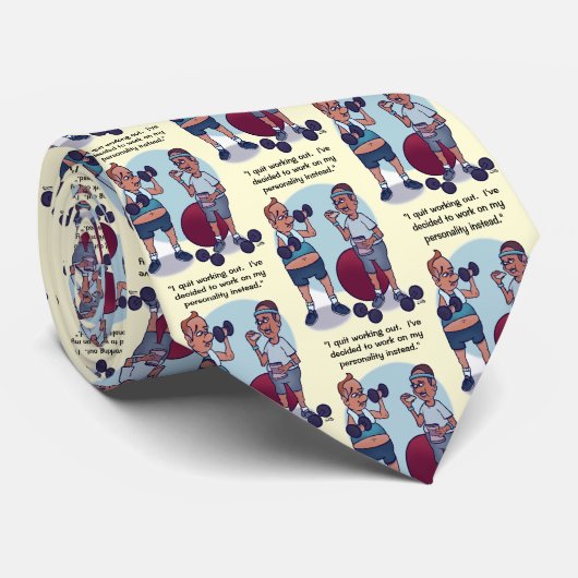 Stop met het uitwerken van grappige Stropdas (Opgerold)