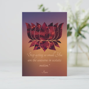 Stop met het werken met Small Rumi Quote Celestial Kaart