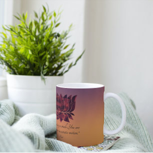 Stop met het werken met Small Rumi Quote Celestial Koffiemok