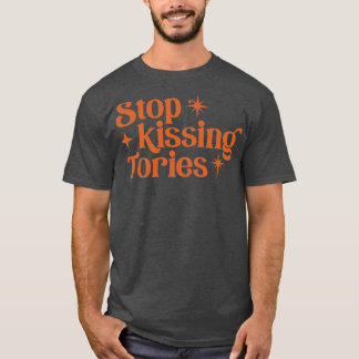 Stop met het zoenen van verhalen t-shirt