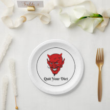 Stop met je dieet Duivel Satan