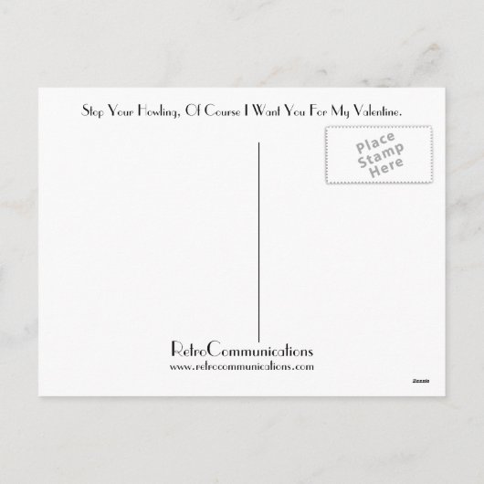 Stop met je Valentijn Feestdagenkaart (Achterkant)