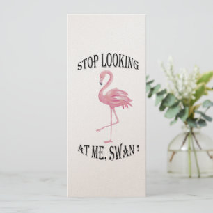 Stop met kijken naar me Swan