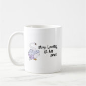 Stop met kijken naar me Swan Koffiemok (Links)