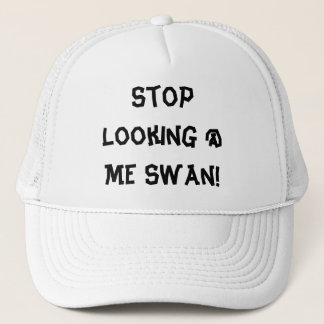 Stop met kijken naar me Swan! Trucker Pet