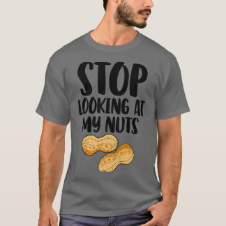 Stop met kijken naar mijn knappe sekse t-shirt