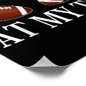 Stop met kijken naar mijn TDS Funny Big Implants F Poster (Hoek)