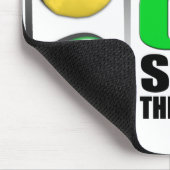 Stop met klagen muismat (Hoek)