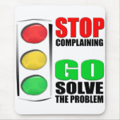 Stop met klagen muismat (Voorkant)