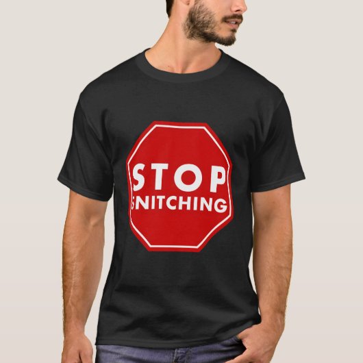Stop met knikken t-shirt (Voorkant)
