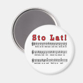 Stop met Lat! Song Magnet (Voorkant / Achterkant)