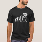 Stop met me Evolution te volgen T-shirt (Voorkant)
