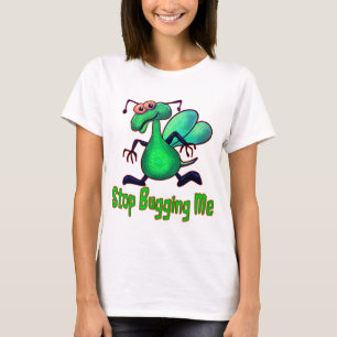 Stop met me te buigen t-shirt