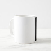 Stop met me te volgen! koffiemok (Voorkant links)