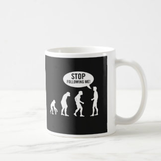 Stop met me te volgen! koffiemok
