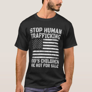 Stop met mensenhandel waar Gods kinderen niet voor T-shirt