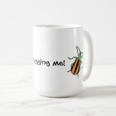 Stop met mij buigen - Mok (Voorkant rechts)