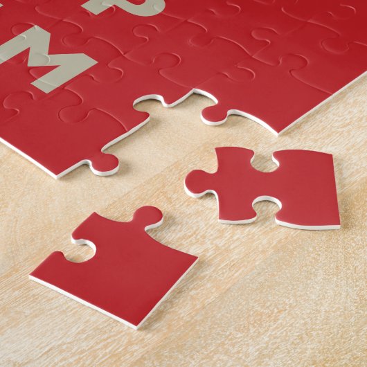 Stop met mij te vertellen dat ik kalm moet blijven legpuzzel (Zijkant)