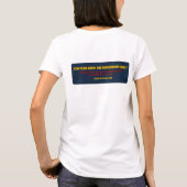 Stop met misbruik door ouderen en verzorging t-shirt (Achterkant)